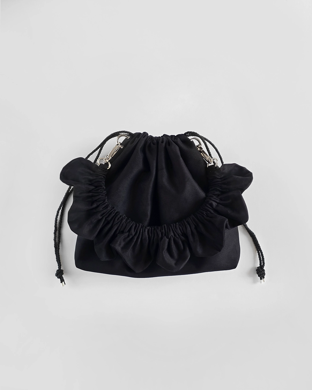 Torebka damska Flowerhead Black Cotton
