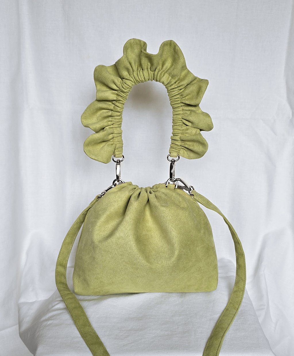 Flowerhead Light Green Silver